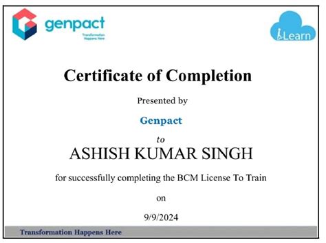 ilearn genpact